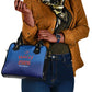 Afro-Haitians World Football 2026 Shoulder Handbag Haiti est de Retour Blue Voodoo Veve Spirits - African Pride