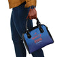 Afro-Haitians World Football 2026 Shoulder Handbag Haiti est de Retour Blue Voodoo Veve Spirits - African Pride