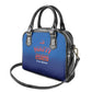 Afro-Haitians World Football 2026 Shoulder Handbag Haiti est de Retour Blue Voodoo Veve Spirits - African Pride