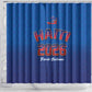 Afro-Haitians World Football 2026 Shower Curtain Haiti est de Retour Blue Voodoo Veve Spirits - African Pride