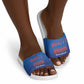 Afro-Haitians World Football 2026 Slide Sandals Haiti est de Retour Blue Voodoo Veve Spirits