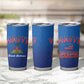 Afro-Haitians World Football 2026 Tumbler Cup Haiti est de Retour Blue Voodoo Veve Spirits - African Pride
