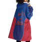 Afro-Haitians World Football 2026 Wearable Blanket Hoodie Haiti est de Retour Blue Voodoo Veve Spirits - African Pride
