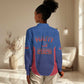Afro-Haitians World Football 2026 Women Casual Shirt Haiti est de Retour Blue Voodoo Veve Spirits - African Pride