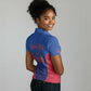 Afro-Haitians World Football 2026 Women Polo Shirt Haiti est de Retour Blue Voodoo Veve Spirits - African Pride