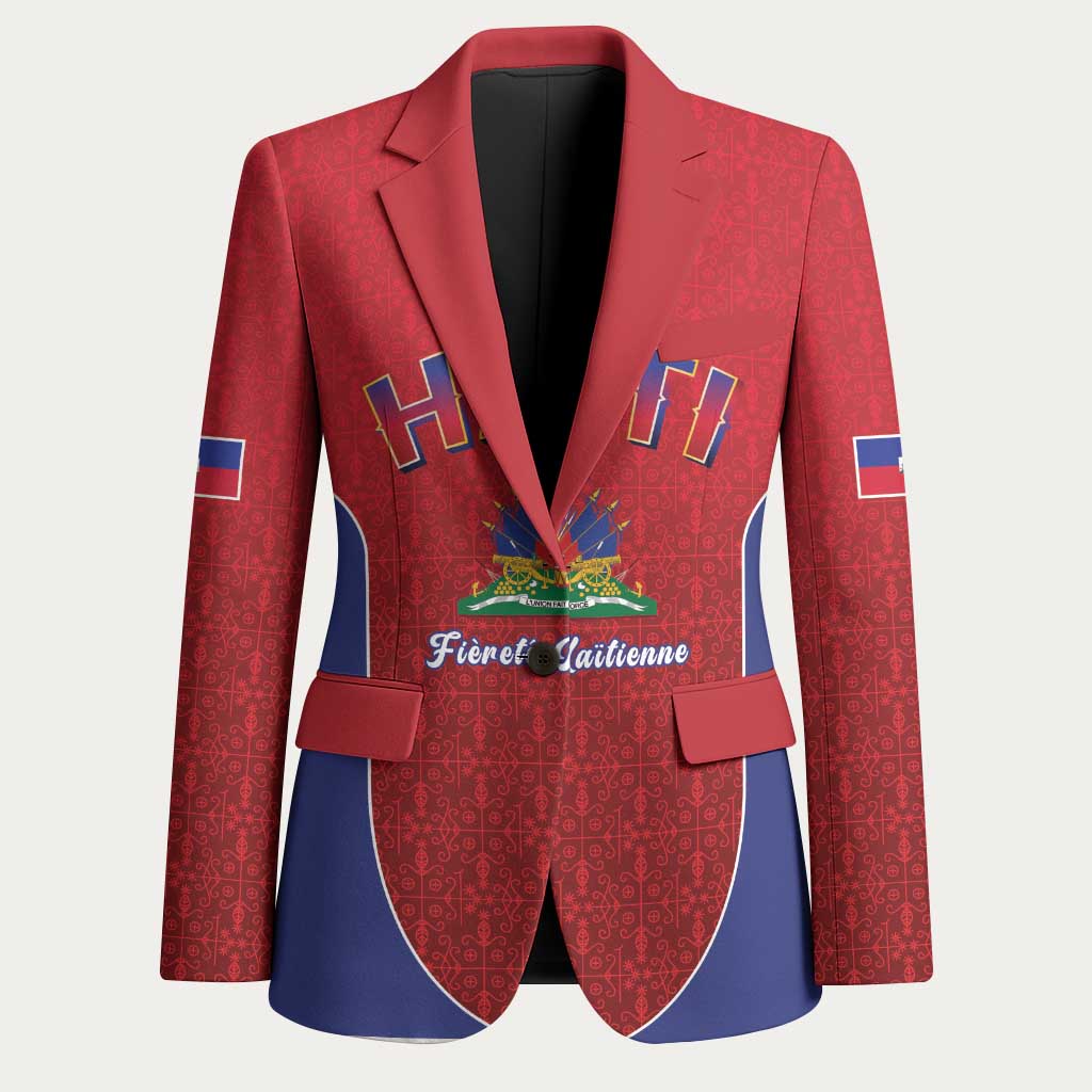 Afro-Haitians World Football 2026 Blazer Haiti est de Retour Red Voodoo Veve Spirits