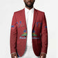 Afro-Haitians World Football 2026 Blazer Haiti est de Retour Red Voodoo Veve Spirits