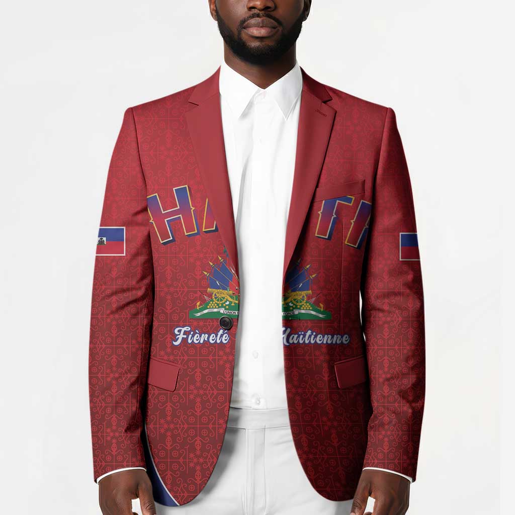 Afro-Haitians World Football 2026 Blazer Haiti est de Retour Red Voodoo Veve Spirits