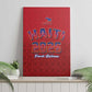 Afro-Haitians World Football 2026 Canvas Wall Art Haiti est de Retour Red Voodoo Veve Spirits - African Pride