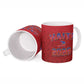 Afro-Haitians World Football 2026 Ceramic Mug Haiti est de Retour Red Voodoo Veve Spirits