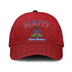 Afro-Haitians World Football 2026 Classic Cap Haiti est de Retour Red Voodoo Veve Spirits - African Pride