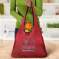 Afro-Haitians World Football 2026 Grocery Bag Haiti est de Retour Red Voodoo Veve Spirits - African Pride