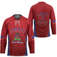 Afro-Haitians World Football 2026 Hockey Jersey Haiti est de Retour Red Voodoo Veve Spirits