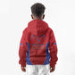 Afro-Haitians World Football 2026 Kid Hoodie Haiti est de Retour Red Voodoo Veve Spirits - African Pride