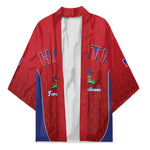 Afro-Haitians World Football 2026 Kimono Haiti est de Retour Red Voodoo Veve Spirits