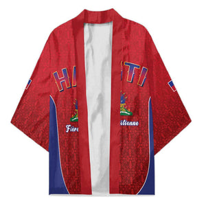 Afro-Haitians World Football 2026 Kimono Haiti est de Retour Red Voodoo Veve Spirits