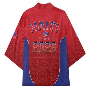 Afro-Haitians World Football 2026 Kimono Haiti est de Retour Red Voodoo Veve Spirits