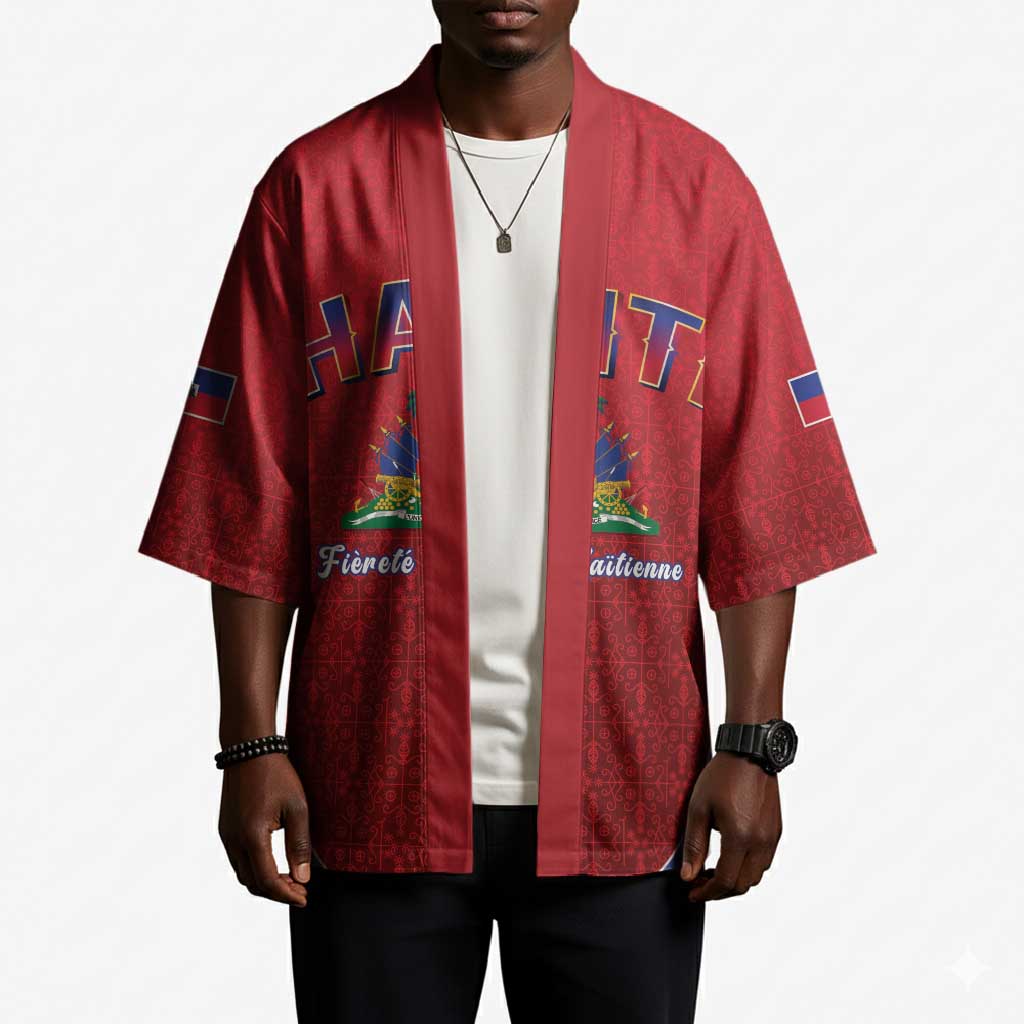 Afro-Haitians World Football 2026 Kimono Haiti est de Retour Red Voodoo Veve Spirits