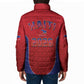 Afro-Haitians World Football 2026 Padded Jacket Haiti est de Retour Red Voodoo Veve Spirits