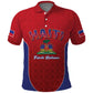 Afro-Haitians World Football 2026 Polo Shirt Haiti est de Retour Red Voodoo Veve Spirits LT9
