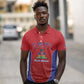 Afro-Haitians World Football 2026 Polo Shirt Haiti est de Retour Red Voodoo Veve Spirits - African Pride