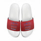 Afro-Haitians World Football 2026 Slide Sandals Haiti est de Retour Red Voodoo Veve Spirits