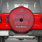 Afro-Haitians World Football 2026 Spare Tire Cover Haiti est de Retour Red Voodoo Veve Spirits - African Pride