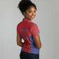 Afro-Haitians World Football 2026 Women Polo Shirt Haiti est de Retour Red Voodoo Veve Spirits - African Pride