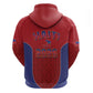 Afro-Haitians World Football 2026 Zip Hoodie Haiti est de Retour Red Voodoo Veve Spirits - African Pride