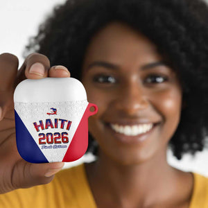 Afro-Haitians World Football 2026 AirPods Case Haiti est de Retour White Voodoo Veve Spirits