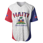 Afro-Haitians World Football 2026 Baseball Jersey Haiti est de Retour White Voodoo Veve Spirits LT9