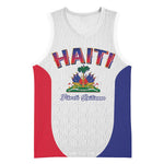 Afro-Haitians World Football 2026 Basketball Jersey Haiti est de Retour White Voodoo Veve Spirits - African Pride