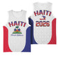 Afro-Haitians World Football 2026 Basketball Jersey Haiti est de Retour White Voodoo Veve Spirits - African Pride