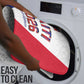 Afro-Haitians World Football 2026 Bathroom Set Haiti est de Retour White Voodoo Veve Spirits