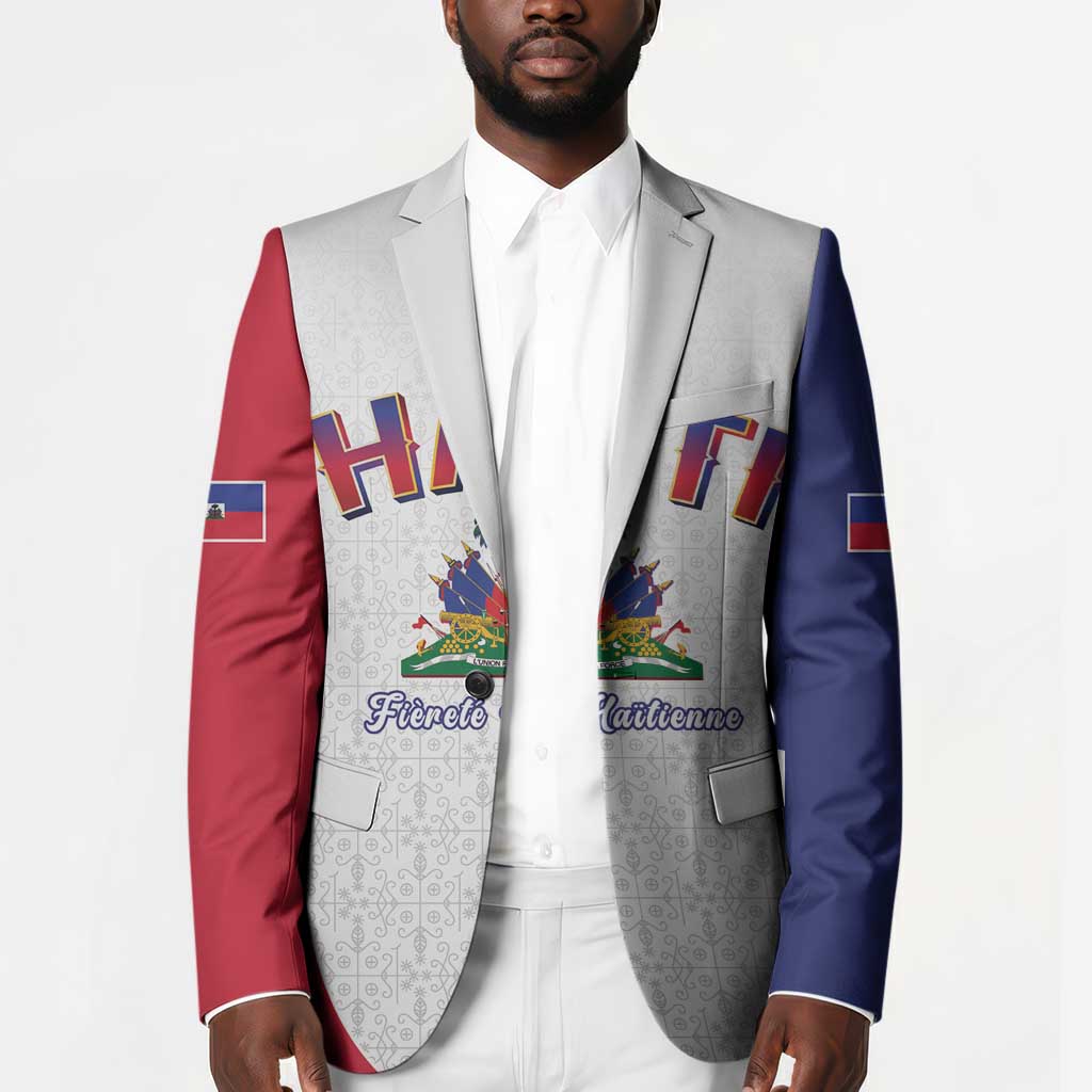 Afro-Haitians World Football 2026 Blazer Haiti est de Retour White Voodoo Veve Spirits