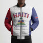 Afro-Haitians World Football 2026 Bomber Puffer Jacket Haiti est de Retour White Voodoo Veve Spirits