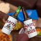 Afro-Haitians World Football 2026 4 in 1 Can Cooler Tumbler Haiti est de Retour White Voodoo Veve Spirits - African Pride