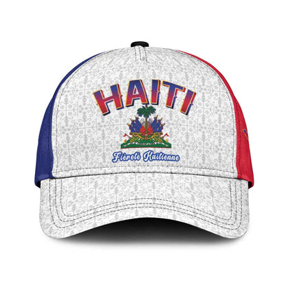 Afro-Haitians World Football 2026 Classic Cap Haiti est de Retour White Voodoo Veve Spirits - African Pride
