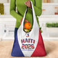 Afro-Haitians World Football 2026 Grocery Bag Haiti est de Retour White Voodoo Veve Spirits - African Pride