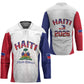 Afro-Haitians World Football 2026 Hockey Jersey Haiti est de Retour White Voodoo Veve Spirits