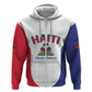 Afro-Haitians World Football 2026 Hoodie Haiti est de Retour White Voodoo Veve Spirits - African Pride