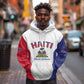 Afro-Haitians World Football 2026 Hoodie Haiti est de Retour White Voodoo Veve Spirits - African Pride