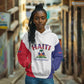 Afro-Haitians World Football 2026 Hoodie Haiti est de Retour White Voodoo Veve Spirits - African Pride