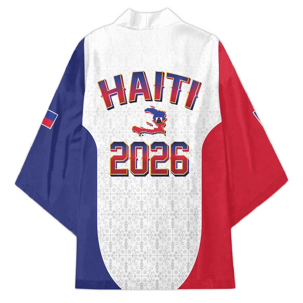 Afro-Haitians World Football 2026 Kimono Haiti est de Retour White Voodoo Veve Spirits