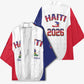 Afro-Haitians World Football 2026 Kimono Haiti est de Retour White Voodoo Veve Spirits