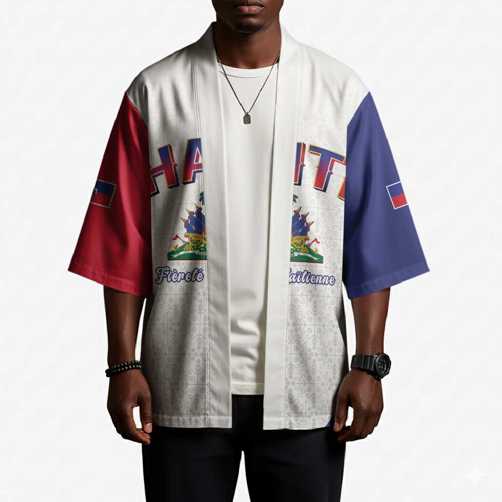 Afro-Haitians World Football 2026 Kimono Haiti est de Retour White Voodoo Veve Spirits