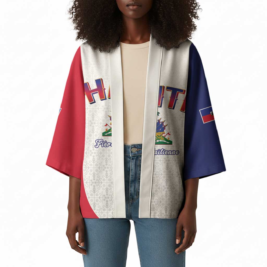 Afro-Haitians World Football 2026 Kimono Haiti est de Retour White Voodoo Veve Spirits