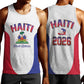 Afro-Haitians World Football 2026 Men Tank Top Haiti est de Retour White Voodoo Veve Spirits - African Pride