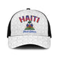 Afro-Haitians World Football 2026 Mesh Trucker Cap Haiti est de Retour White Voodoo Veve Spirits - African Pride