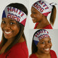 Afro-Haitians World Football 2026 Neck Gaiter Haiti est de Retour White Voodoo Veve Spirits - African Pride